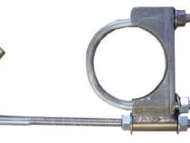 Exhaust Hanger 2.5 in Hardware Not Incl Natural 304 Stainless Steel Pypes Exhaust