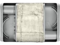 Turbo Pro Muffler 2.5 Inch Offset Inlet/Offset Outlet Pypes Exhaust