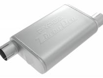 Turbo Pro Muffler 3.0 Inch Offset Inlet/Offset Outlet Pypes Exhaust