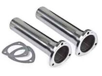 3 Inch Header Collector Flange to 2.5 Inch Pipe Reducers 12 Inch Long 304 Stainless Pypes Performance Exhaust