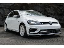 2015-2019 Volkswagen Golf Armor Pro Series 3 Inch Cat Back Quad Split Rear T304 Stainless Steel Exit Exhaust MBRP