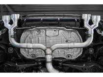 2015-2019 Volkswagen Golf Armor Pro Series 3 Inch Cat Back Quad Split Rear T304 Stainless Steel Exit Exhaust MBRP