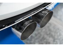 2015-2019 Volkswagen Golf Armor Pro Series 3 Inch Cat Back Quad Split Rear T304 Stainless Steel Exit Exhaust MBRP