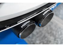 2015-2019 Volkswagen Golf Armor Pro Series 3 Inch Cat Back Quad Split Rear T304 Stainless Steel with Carbon Fiber Tips Exhaust System MBRP