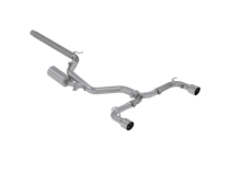 2015-2021 Volkswagen Golf Armor Pro Series 3 Inch Cat Back Dual Split Rear Exit T304 Stainless Steel Exhaust System MBRP