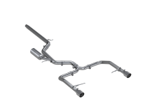 2019-2021 VW Jetta GLI Armor Pro Series 3 Inch Cat Back Dual Rear Exit T304 Stainless Steel Exhaust System MBRP