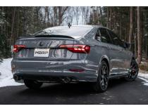 2019-2021 VW Jetta GLI Armor Pro Series 3 Inch Cat Back Dual Rear Exit T304 Stainless Steel with Carbon Fiber Tips Exhaust System MBRP