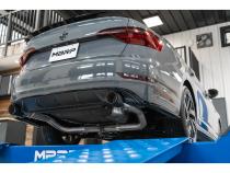 2019-2021 VW Jetta GLI Armor Pro Series 3 Inch Cat Back Dual Rear Exit T304 Stainless Steel with Carbon Fiber Tips Exhaust System MBRP