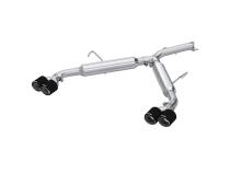 22-Up Kia Forte GT 1.6L Turbo T304 Stainless Steel 2.5 Inch Axle-Back Dual Split Rear with Quad Carbon Fiber Tips Armor Pro MBRP