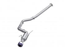 Subaru Impreza WRX/WRX STI 2.0L/2.5L 3.0 Inch Cat-Back Single Rear Exit T304 Stainless Steel with Burnt End Tip MBRP