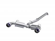 13-Up Subaru BRZ 17-up Toyota GR86 and 13-16 Scion FR-S T304 3 Inch Cat-Back Dual Split Rear Side Exit with Burnt End Tips MBRP