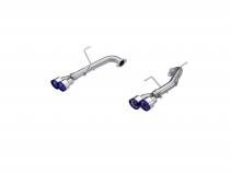 22-Up Subaru WRX 2.4L T304 Stainless Steel 2.5 Inch Axle-back Dual Split Rear Quad BE Tips MBRP