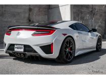 17-22 Acura NSX Armor Pro 2.5 Inch Cat Back Triple Rear Exit T304 Stainless Steel with Carbon Fiber Tips Exhaust System MBRP