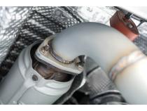 17-22 Acura NSX Armor Pro 2.5 Inch Cat Back Triple Rear Exit T304 Stainless Steel with Carbon Fiber Tips Exhaust System MBRP