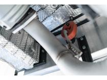 17-22 Acura NSX Armor Pro 2.5 Inch Cat Back Triple Rear Exit T304 Stainless Steel with Carbon Fiber Tips Exhaust System MBRP