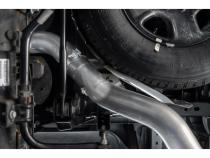14-Up Ram 2500/3500 Armor Pro T304 Stainless Steel 4 Inch Cat Back Single Side Exit Exhaust System MBRP