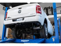 14-Up Ram 2500/3500 Armor Pro T304 Stainless Steel 4 Inch Cat Back Single Side Exit Exhaust System MBRP