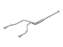 Cat Back Exhaust System Dual Split Rear T304 Stainless Steel For 19-24 RAM Hemi 1500 5.7L MBRP