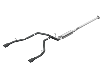 Cat Back Exhaust System Dual Split Rear Black Coated For 19-24 RAM Hemi 1500 5.7L Crew/Quad Cab MBRP