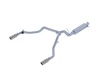 Ford 3 Inch Cat Back Exhaust System Dual Split Rear For 19-23 Ford Ranger Ecoboost 2.3L MBRP