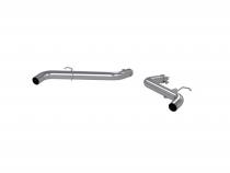19-Up Ford Edge ST 2.0L EcoBoost V6 Aluminized Steel 2.5 Inch Axle-Back Dual Rear Exit MBRP