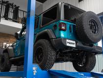 Jeep JL 2.5 Inch Axle Back Exhaust Pipe Single Rear Muffler Bypass For 18-Up Wrangler JL 2/4DR MBRP