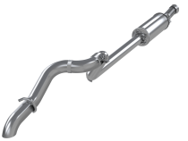 Jeep Cat Back Exhaust System Single Rear Exit Armor Lite Series For 18-24 Wrangler JL 2/4 Door 2.0L, 3.6L MBRP