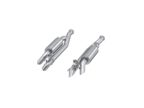 2019-2024 Mercedes-Benz G63 4.0TT V8 Armor Pro T304SS 2.5 Inch Pre-Axle Cat-Back, Dual Split Side, Quad Outlet, Active Profile MBRP