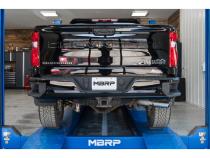 20-23 Chevy/GMC 2500/3500 Armor Lite Series Aluminized Steel 4 Inch Filter Back Single Side Exit Exhaust System MBRP