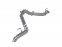 21-23 Jeep Gladiator Armor Plus Series T409 Stainless Steel 3 Inch Filter Back Rear Turn Down Exhaust System MBRP