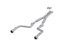Aluminized Steel 3.0 Inch Cat-Back Dual Rear Street Profile with Dual Tips 15-23 Dodge Charger MBRP