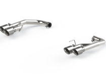 Exhaust Pipe 2.5 Inch Axle Back With Quad 4 Inch Dual Wall Tips For 18-23 Ford Mustang GT 5.0L Non Active Exhaust T304 Stainless Steel MBRP