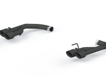 2.5 Inch Axle Back With Quad 4 Inch Dual Wall Tips For 18-23 Ford Mustang GT 5.0L Non Active Exhaust Armor BLK MBRP