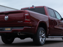 RAM Cat Back Exhaust System Pype Bomb For 19-24 Dodge Ram 1500 Split Rear Dual Exit 3 Inch Intermediate And 2.5 Inch Tail Pipe 4.5 Pype Bomb Tip Muffler Incl Hardware Incl Tip Incl Pypes Exhaust