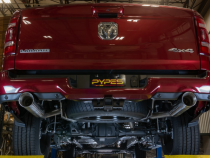 RAM Cat Back Exhaust System Pype Bomb For 19-24 Dodge Ram 1500 Split Rear Dual Exit 3 Inch Intermediate And 2.5 Inch Tail Pipe 4.5 Pype Bomb Tip Muffler Incl Hardware Incl Tip Incl Pypes Exhaust