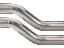 1966-71 Ford Fairlane 2.5 Inch H-Pipe Crossmember Back Quarter Panel Exit Exhaust Race Pro Mufflers Pypes Performance Exhaust