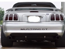 1979-2004 Mustang Pype Bomb Cat Back Exhaust System M80 Mufflers 409 Stainless Steel Pypes Performance Exhaust