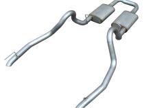 1998-2004 Mustang V6 Converter Back Exhaust System 409 Stainless Street Pro Mufflers Pypes Performance Exhaust