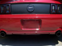 2005-2010 Ford Mustang GT Axle Back Exhaust Kit With Violator Mufflers 409 Stainless Black Powder Coated Pypes Performance Exhaust