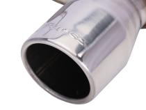 2005-2010 Ford Mustang GT Axle Back Exhaust Kit With Violator Mufflers 409 Stainless Pypes Performance Exhaust