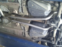 Cat Back System Split Rear Dual Exit 2.5 intermediate Pipe And Tailpipe Hardware Incl Muffler And Tip Not Incl Natural Finish 409 Stainless Steel Pypes Exhaust