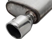 2005-2010 Mustang V6 Axle Back Exhaust Kit 4 Inch 304SS Tip 409 Stainless Violator Muffler Pypes Performance Exhaust