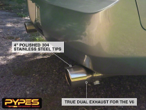 2005-2010 Mustang V6 Cat Back Mid Muffler Exhaust System M-80 Race Pro Mufflers 409 Stainless Pypes Performance Exhaust