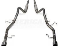 2011-2014 Mustang V6 Mid Muffler Cat Back Exhaust System M-80 Mufflers 409 Stainless Pypes Performance Exhaust
