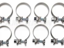 2011-2014 Mustang V6 Mid Muffler Cat Back Exhaust System M-80 Mufflers 409 Stainless Black Powder Coated Tips Pypes Performance Exhaust