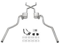 1968-72 Olds 442 Crossmember-Back Valance Exit Xpipe Violator Muffler SGA18V