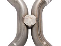 1965-70 Chevy Impala  H-Pipe Crossmember Back Exhaust 409 SS Rear Exit Violator Mufflers Pypes Performance Exhaust