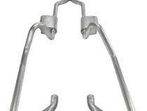 1955-1957 Tri-Five Chevy Pocket Kit 2.5 Inch Crossmember Back Exhaust System With H-Bomb H-Pipe 409 Stainless Street Mufflers Pypes Performance Exhaust