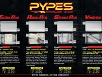 Nova Crossmember Back Exhaust for 62-67 Nova Hybrid 3 Inch To 2.5 Inch W/ X-Pipe System Race Pro Pypes Exhaust