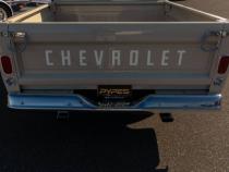 Crossmember Back W/ H-Pipe Exhaust System 63-66 GM Truck Split Rear Dual Exit 2.5 Inch Intermediate And Tailpipe Hardware Incl Turbo Pro Muffler Incl And Tip Not Incl Stainless Steel Pypes Exhaust